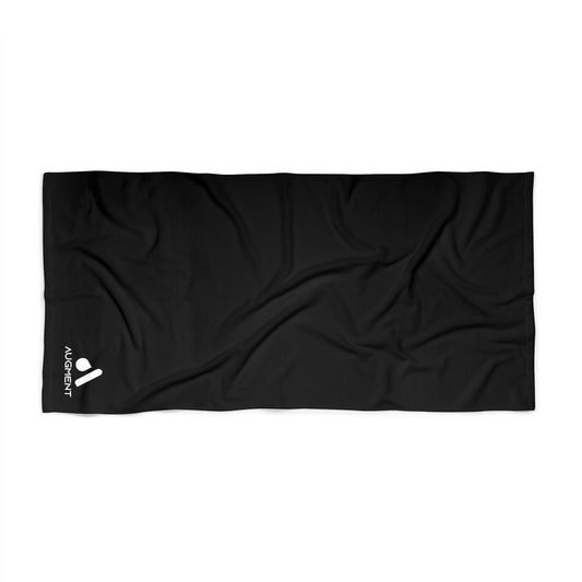 Stylish Black Beach Towel – Perfect for Summer Fun & Relaxation