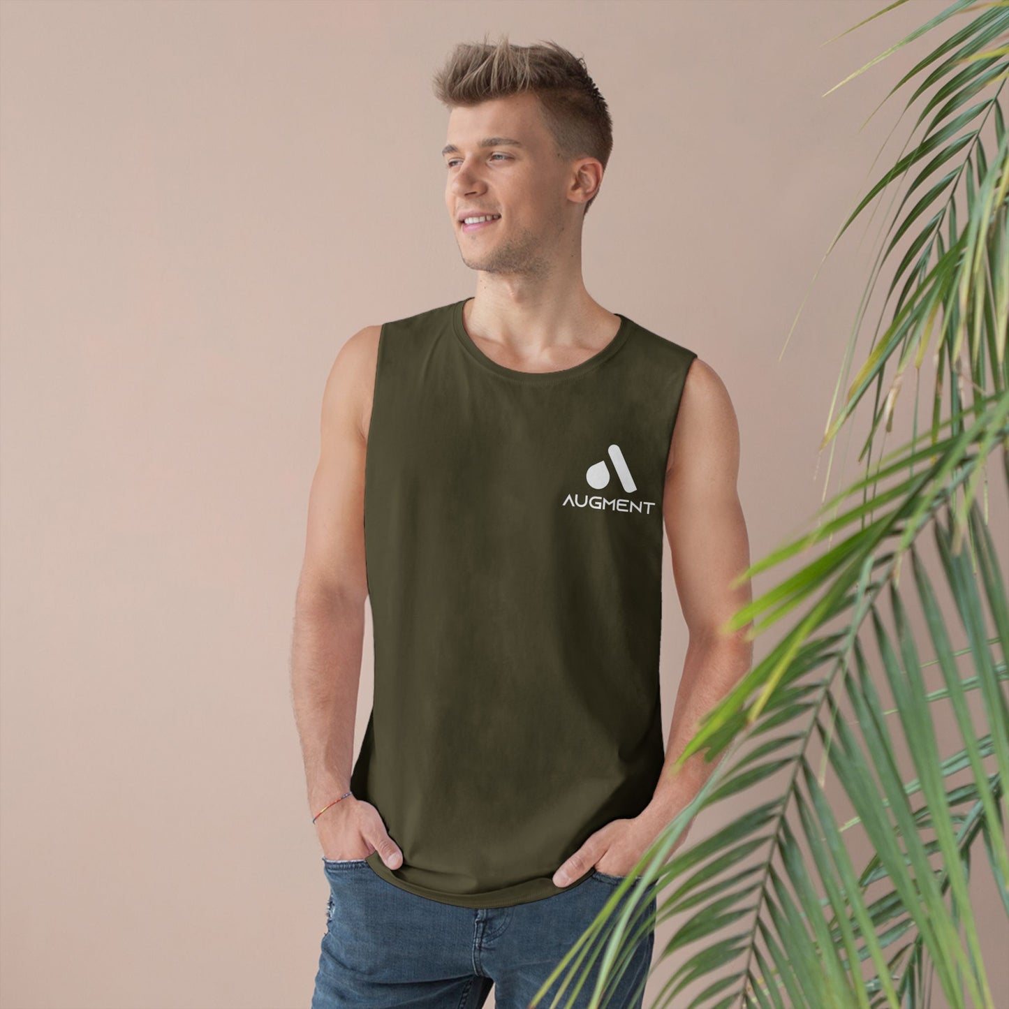 Unisex Barnard Tank - Minimalist Black Sports Top for Active Lifestyles