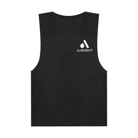 Unisex Barnard Tank - Minimalist Black Sports Top for Active Lifestyles
